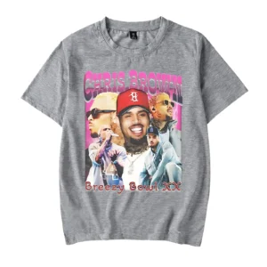 Breezys Xx 2025 Music Tour Shirt Chris Fashion Retro Tee Browns Novelty Tshirt For Women Men - Image 5