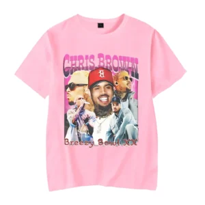 Breezys Xx 2025 Music Tour Shirt Chris Fashion Retro Tee Browns Novelty Tshirt For Women Men - Image 6