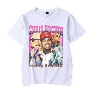 Breezys Xx 2025 Music Tour Shirt Chris Fashion Retro Tee Browns Novelty Tshirt For Women Men - Image 7
