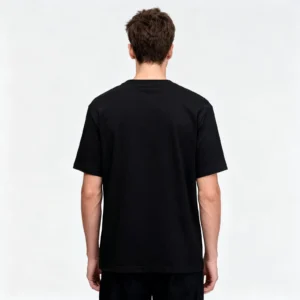 Demons Character Print Merch Shirt Round Neck Short Sleeve Slayers Tshirt Black Clothing For Women Men - Image 3