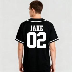 Enhypen Merch T Shirt,Jake Baseball Jersey Tshirt V-Neck Short Sleeve Fashion Streetwear Women Men - Image 3