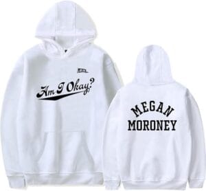 Megans Hoodie Music Print Moroneys Merch Hoodies Am I Funny Okays Sweatshirt For Women Men - Image 4