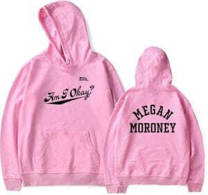 Megans Hoodie Music Print Moroneys Merch Hoodies Am I Funny Okays Sweatshirt For Women Men - Image 6