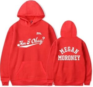 Megans Hoodie Music Print Moroneys Merch Hoodies Am I Funny Okays Sweatshirt For Women Men - Image 5