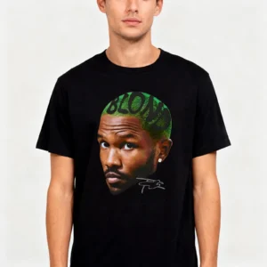 Franks Rapper Shirt Cotton Fashion Print Oceans Blonds Merch Tshirt Casual Tee For Women Men - Image 2