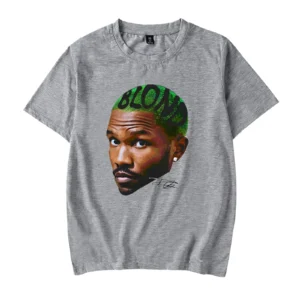 Franks Rapper Shirt Cotton Fashion Print Oceans Blonds Merch Tshirt Casual Tee For Women Men - Image 5