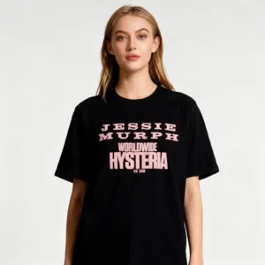 Jessies Shirt Fashion Print Murphs Merch Tshirt Worldwides 2025 Hysterias Tour Tee For Women Men - Image 2