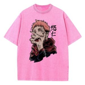 Jujutsus Anime Wash Shirt Kaisens Merch JJK Itadoris Tshirt Yujis Cosplay Casual Fashion Short Sleeve For Women Men - Image 8