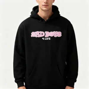 Junior H Merch Hoodie Sad Boyz Sweatshirt Flower Printed Hoodies Casual Clothes Woman Men - Image 2