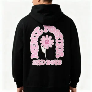 Junior H Merch Hoodie Sad Boyz Sweatshirt Flower Printed Hoodies Casual Clothes Woman Men - Image 3