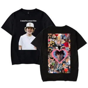 Maddox Fan Merch Batson T Shirt Portrait Collage Love Quote Print Tee for Women Men