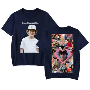 Maddox Fan Merch Batson T Shirt Portrait Collage Love Quote Print Tee for Women Men - Image 4