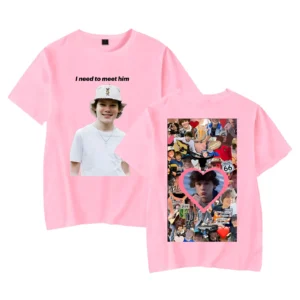 Maddox Fan Merch Batson T Shirt Portrait Collage Love Quote Print Tee for Women Men - Image 6