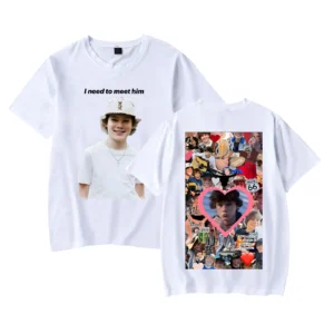 Maddox Fan Merch Batson T Shirt Portrait Collage Love Quote Print Tee for Women Men - Image 7