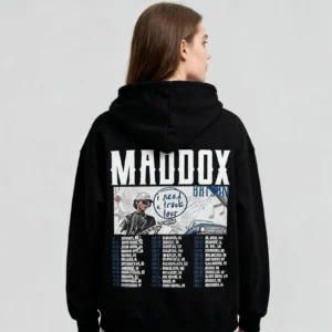 Maddoxs Hoodie Fashion Print Batsons 2025 I Need A Truck Tour Dates Merch Hoodies For Women Men - Image 3