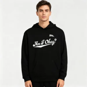 Megans Hoodie Music Print Moroneys Merch Hoodies Am I Funny Okays Sweatshirt For Women Men - Image 2