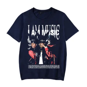 Playboi Rapper Merch Carti Shirt I Am Music Album Tshirt Fashion Graphic Print for Women Men - Image 4