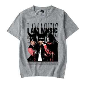 Playboi Rapper Merch Carti Shirt I Am Music Album Tshirt Fashion Graphic Print for Women Men - Image 7