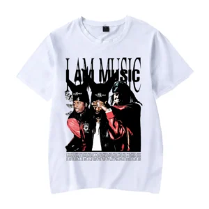 Playboi Rapper Merch Carti Shirt I Am Music Album Tshirt Fashion Graphic Print for Women Men - Image 5