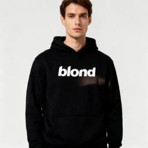 Print Hoodie Rapper Blond Album Hoodie Merch Pullover Tops Streetwear Women Men - Image 2