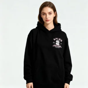 Sam and Col by Merch Hoodie Xplrs Print Hooded Fashion Sweatshirt Trendy Pullover for Men Women - Image 2