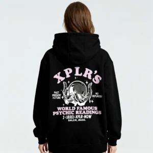 Sam and Col by Merch Hoodie Xplrs Print Hooded Fashion Sweatshirt Trendy Pullover for Men Women - Image 3