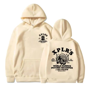 Sam and Col by Merch Hoodie Xplrs Print Hooded Fashion Sweatshirt Trendy Pullover for Men Women - Image 4