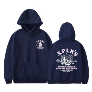 Sam and Col by Merch Hoodie Xplrs Print Hooded Fashion Sweatshirt Trendy Pullover for Men Women - Image 5