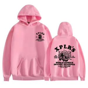 Sam and Col by Merch Hoodie Xplrs Print Hooded Fashion Sweatshirt Trendy Pullover for Men Women - Image 7