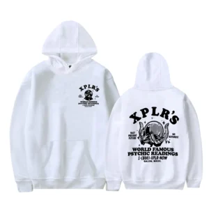 Sam and Col by Merch Hoodie Xplrs Print Hooded Fashion Sweatshirt Trendy Pullover for Men Women - Image 9