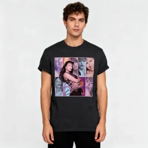Selenas Shirt Photo Collage Tshirt Quintanillas Merch Tshirt 90s Music Tee For Women Men - Image 2