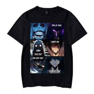 Solos Music Print Shirt Levelings Short Sleeved Fashion Tshirt Casual Funny Tee Black Women Men - Image 5