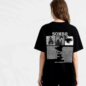 Sombrs Singer Merch Shirt Live 2025 Tour Tshirt Fashion Short Sleeve Fan Summer Clothing For Men Women - Image 3