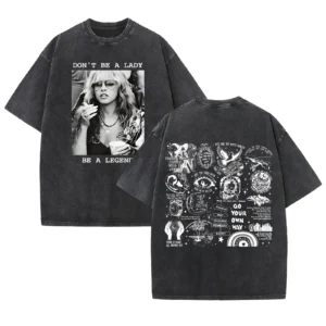 Stevies Shirt Don't Be a Lady Be a Legend Merch Tshirt Nicks Funny Retro Print Tee for Women Men