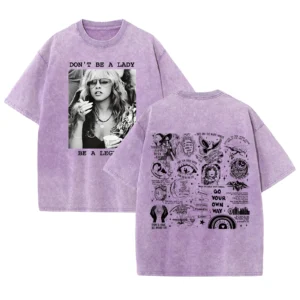 Stevies Shirt Don't Be a Lady Be a Legend Merch Tshirt Nicks Funny Retro Print Tee for Women Men - Image 6