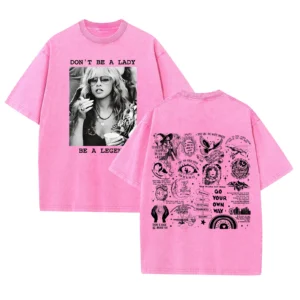 Stevies Shirt Don't Be a Lady Be a Legend Merch Tshirt Nicks Funny Retro Print Tee for Women Men - Image 5