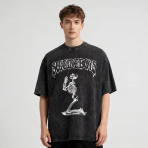 Suicides Shirt Vintage Washed Boys Merch Tshirt Casual Tee For Women Men - Image 2