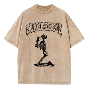 Suicides Shirt Vintage Washed Boys Merch Tshirt Casual Tee For Women Men - Image 9