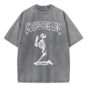 Suicides Shirt Vintage Washed Boys Merch Tshirt Casual Tee For Women Men - Image 8