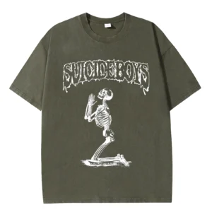 Suicides Shirt Vintage Washed Boys Merch Tshirt Casual Tee For Women Men - Image 7