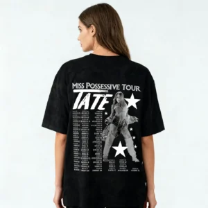 Tates Music Shirt Miss Mcraes Merch Possessives 2025 Tour Tshirt Fashion Print Tee Women Men - Image 3