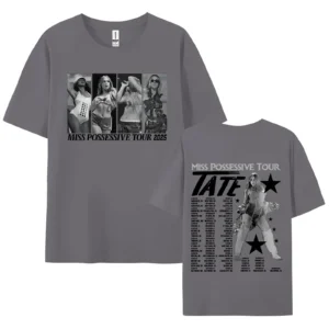 Tates Music Shirt Miss Mcraes Merch Possessives 2025 Tour Tshirt Fashion Print Tee Women Men - Image 5