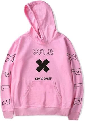 Sam and Col by Merch Hoodie Xplrs Fashion Print Hooded Sweatshirt Trendy Pullover for Men Women - Image 12