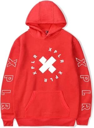 Sam and Col by Merch Hoodie Xplrs Fashion Print Hooded Sweatshirt Trendy Pullover for Men Women - Image 8