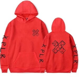 Sam and Col by Merch Hoodie Xplrs Fashion Print Hooded Sweatshirt Trendy Pullover for Men Women - Image 7