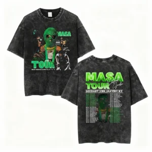 Youngboys Shirt Rapper Masas 2025 Tour Merch Tshirt Vintage Summer Tee For Women Men