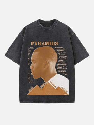 Frank Ocean Print Round Neck T-shirt - Image 2