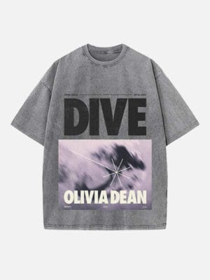 Olivia Dean Print Round Neck Unisex T-shirt