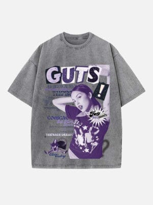 Olivia Rodrigo Print Round Neck Unisex T-shirt - Image 2