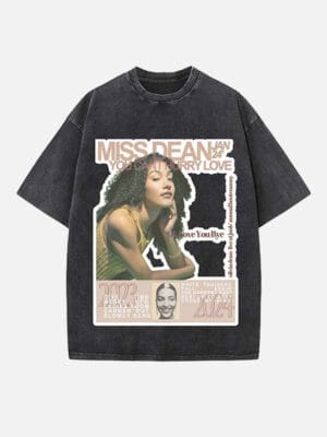 Olivia Dean Print Round Neck Unisex T-shirt - Image 2